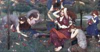 Waterhouse, John William - Flora and the Zephyrs